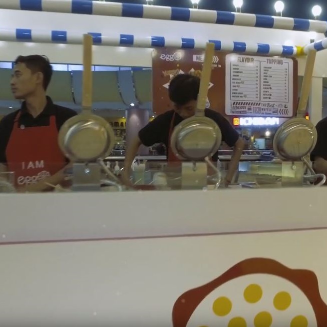 Now Opening Eggo Waffle at Metropolitan Mall Bekasi Ground Floor